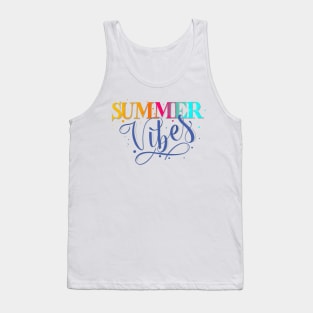 Summer Vibes: colourful vibes for your summer Tank Top